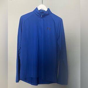 Men’s Under Armour 1/4 Zip - Blue - Large